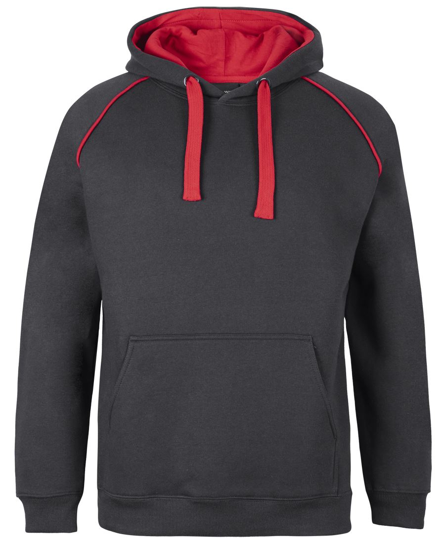 Adults Contrast Fleecy Hoodie 3CFH In 13 Colours