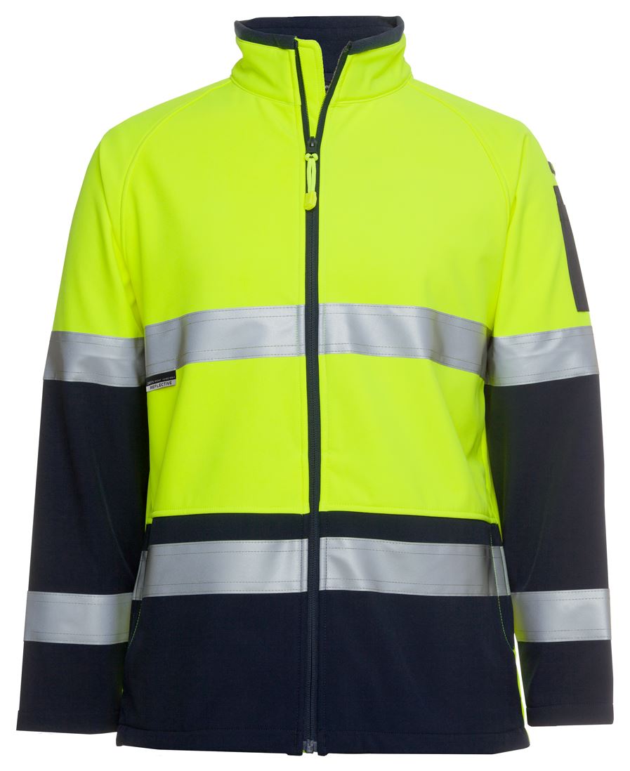 JB's Hi Vis 4602.1 (D+N) Softshell Jacket 6D4LJ