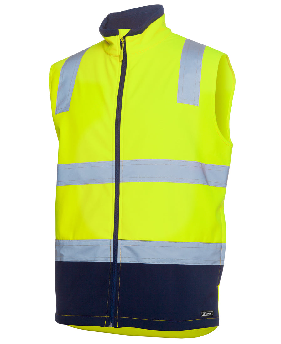 JB's Hi Vis (D+N) Three Layer Softshell Vest 6DWV