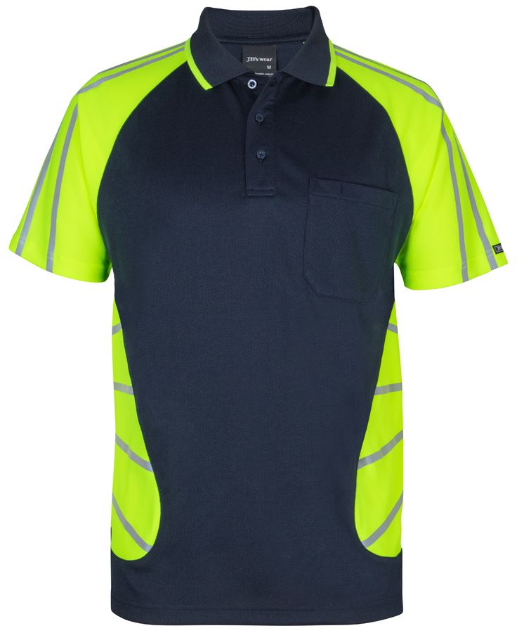JB's Street Spider Polo with Reflective Stripes 6HSSR