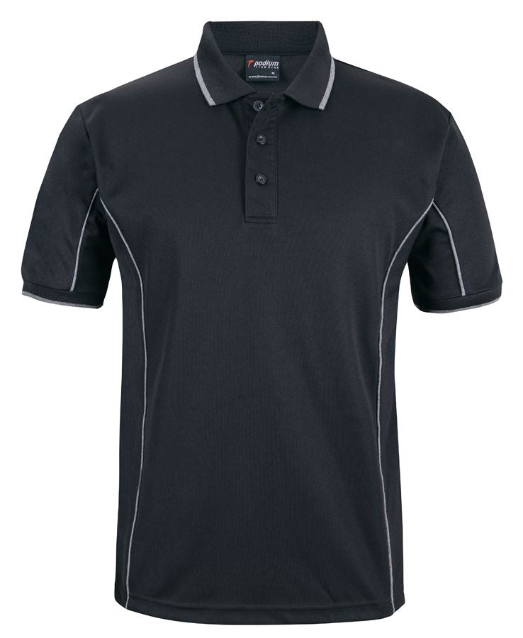 Podium S/S Piping Polo 7PIP