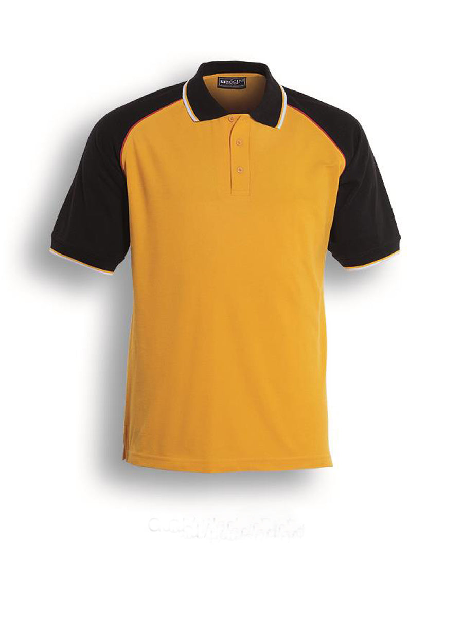 Unisex Adults Three Tone Polo Style ID: CP0360