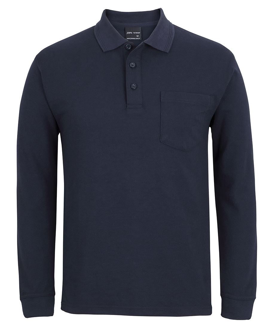 JB's 210 L/S Pocket Polo 210PL