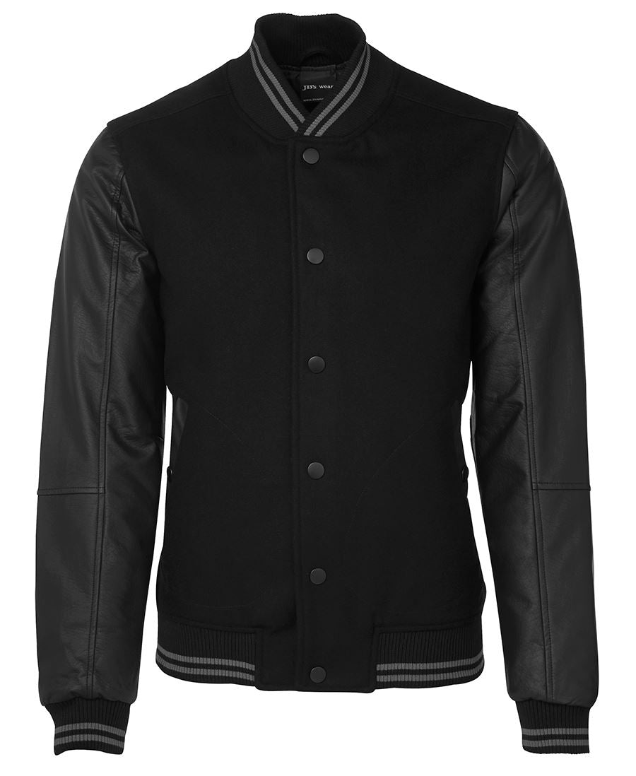 JB's Art Leather Baseball Jacket 3BLJ