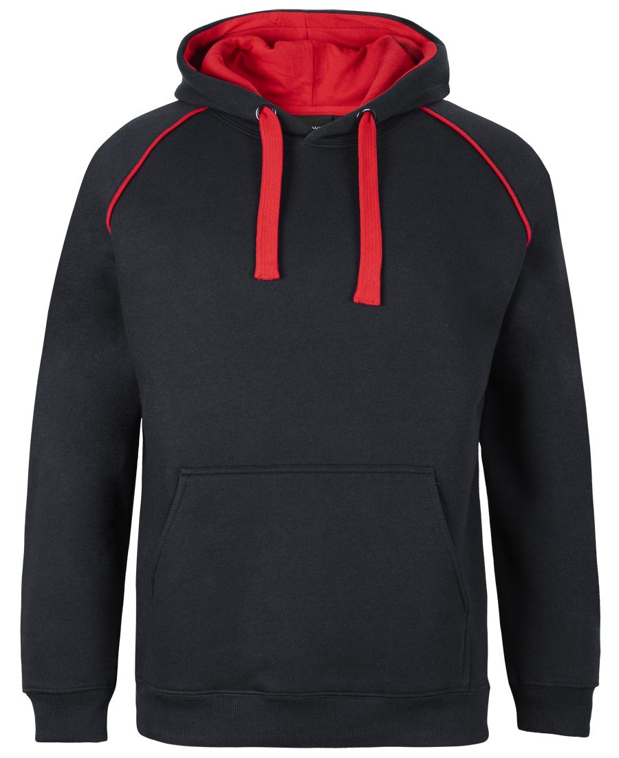Adults Contrast Fleecy Hoodie 3CFH In 13 Colours