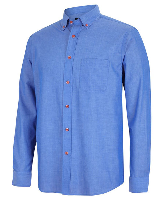 JB's L/S Indigo Chambray Shirt 4IC