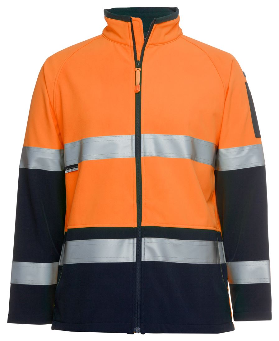 JB's Hi Vis 4602.1 (D+N) Softshell Jacket 6D4LJ