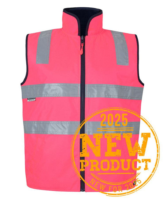 JB's Hi Vis 4602.1 (D+N) Reversible Vest
