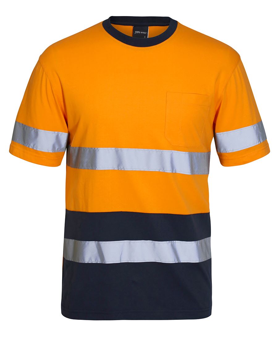 JB's Hi Vis (D+N) Cotton T-Shirt 6DNTC