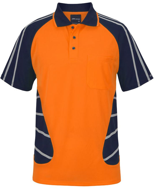 JB's Street Spider Polo with Reflective Stripes 6HSSR