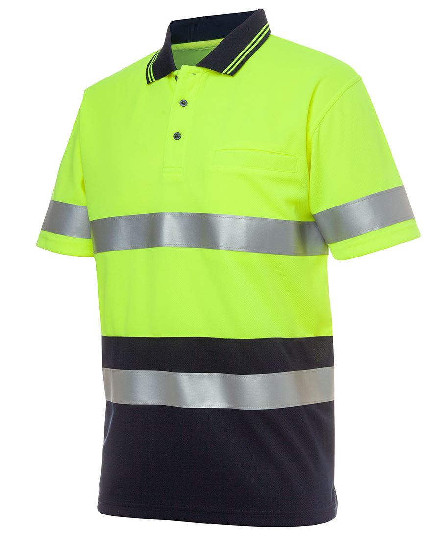 JB's Hi Vis S/S (D+N) Traditional Polo 6HVST