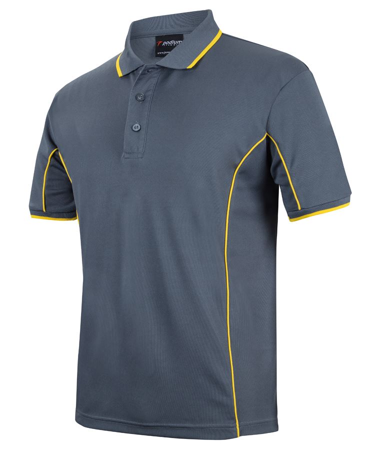Podium S/S Piping Polo 7PIP
