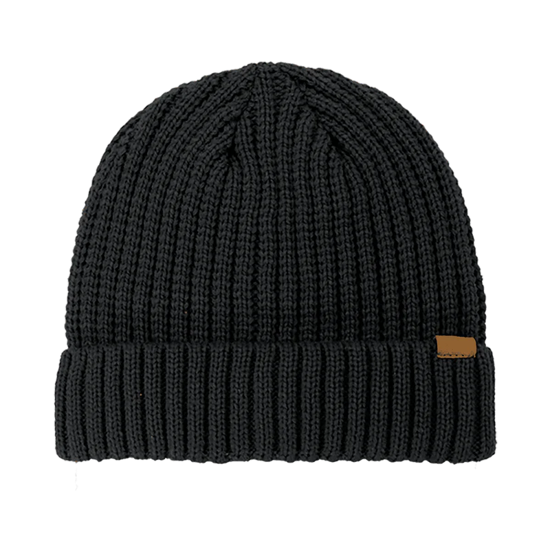 B2200 Headwear24 Rib Knitted Cuffed Beanie