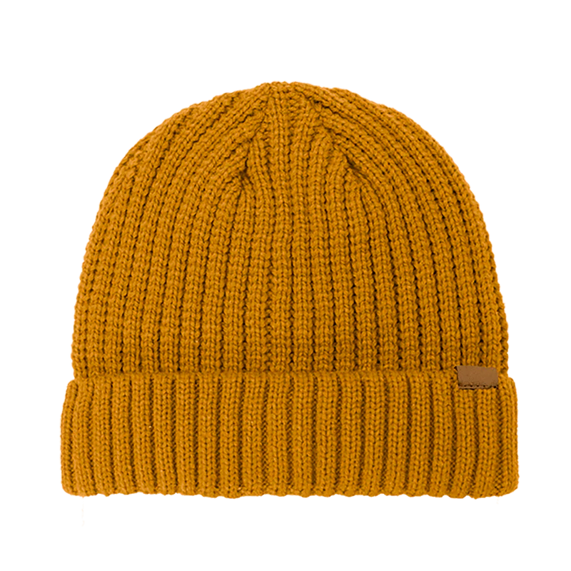 B2200 Headwear24 Rib Knitted Cuffed Beanie