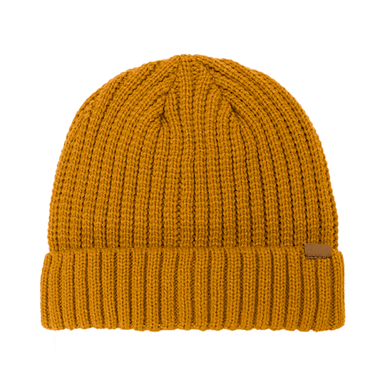 B2200 Headwear24 Rib Knitted Cuffed Beanie
