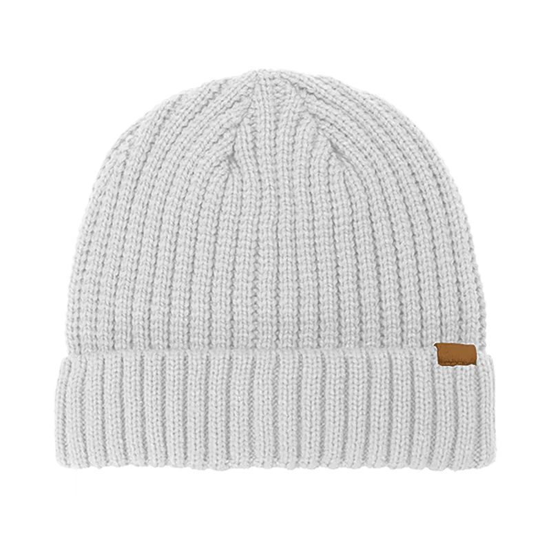 B2200 Headwear24 Rib Knitted Cuffed Beanie