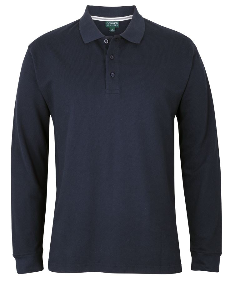 C of C L/S Pique Polo S2ML