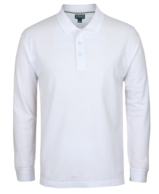 C of C L/S Pique Polo S2ML