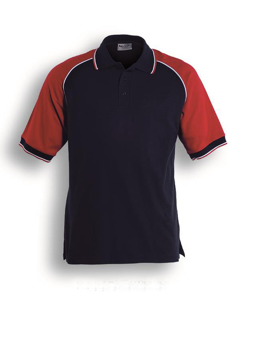 Unisex Adults Three Tone Polo Style ID: CP0360