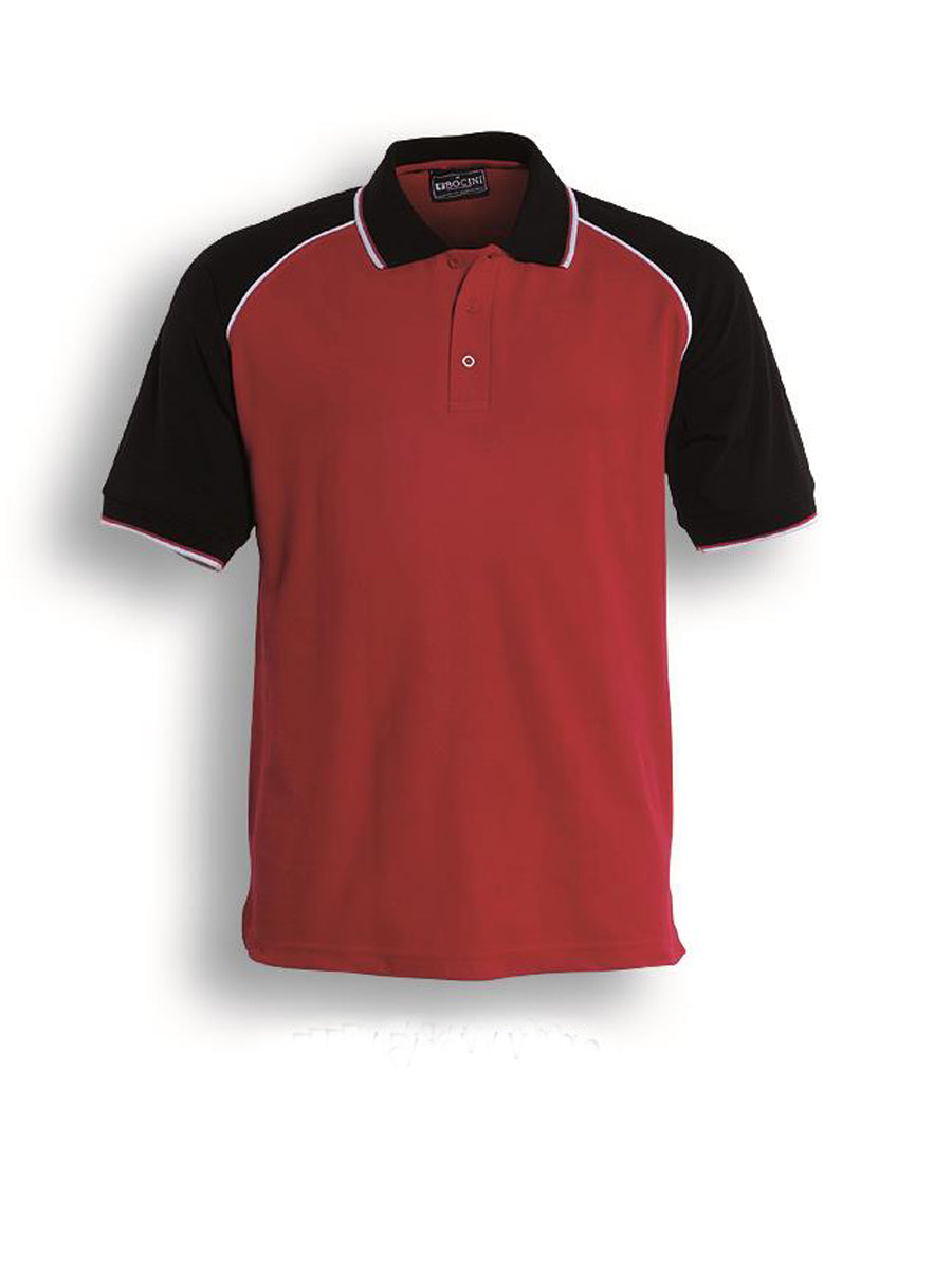 Unisex Adults Three Tone Polo Style ID: CP0360