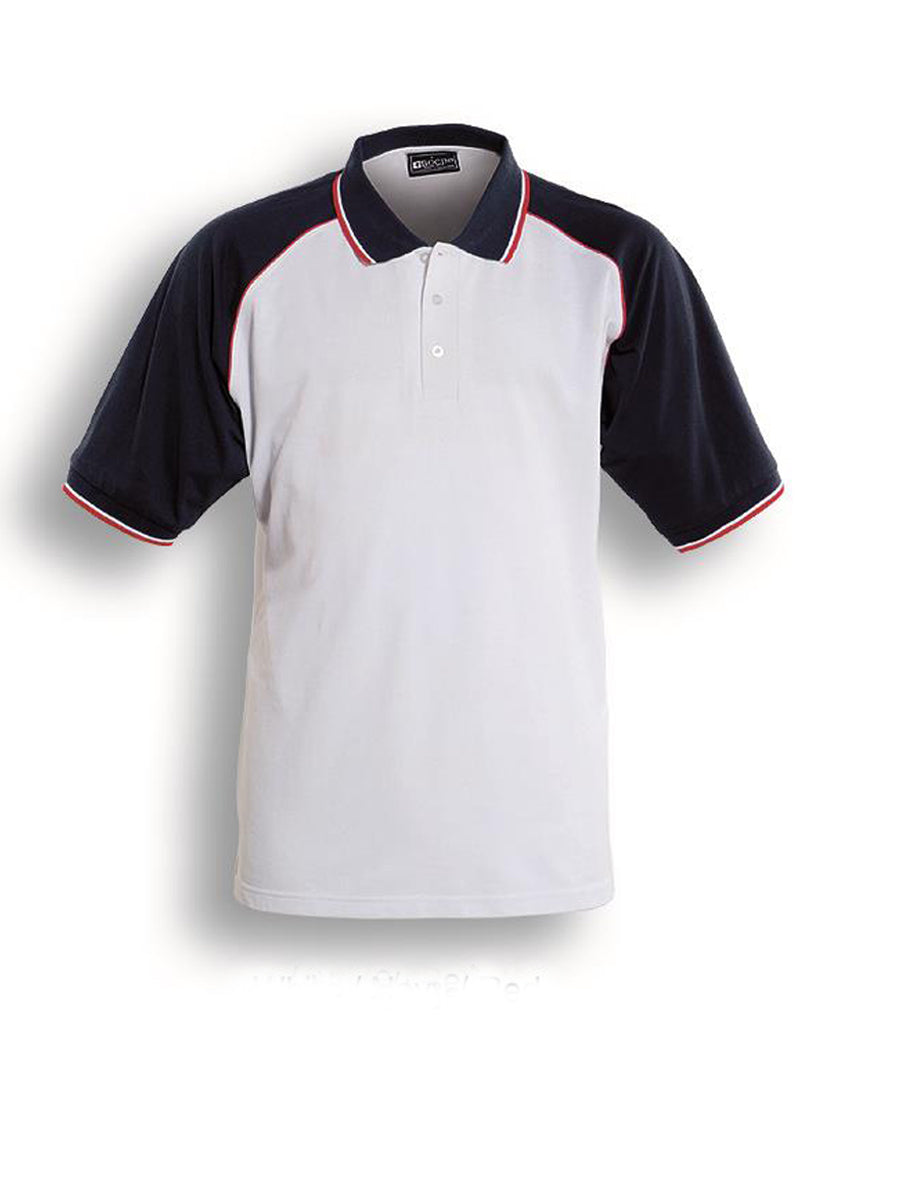 Unisex Adults Three Tone Polo Style ID: CP0360