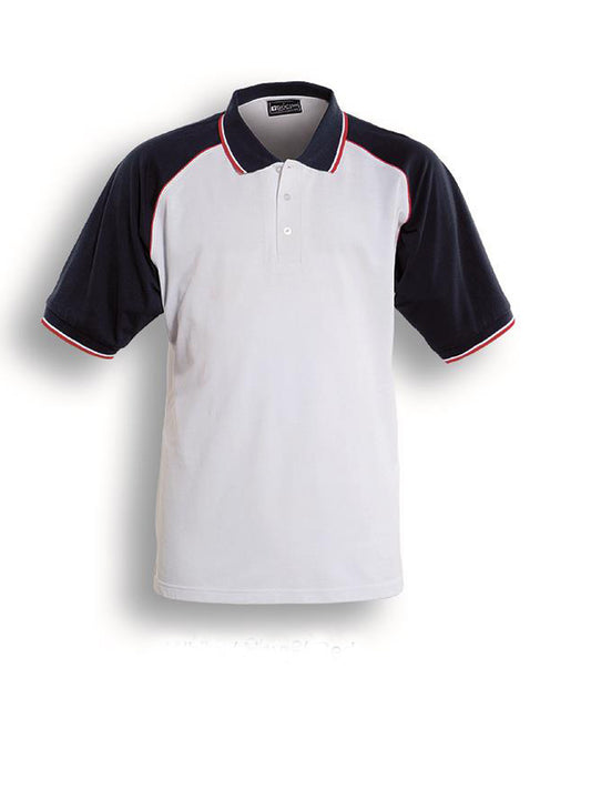 Unisex Adults Three Tone Polo Style ID: CP0360