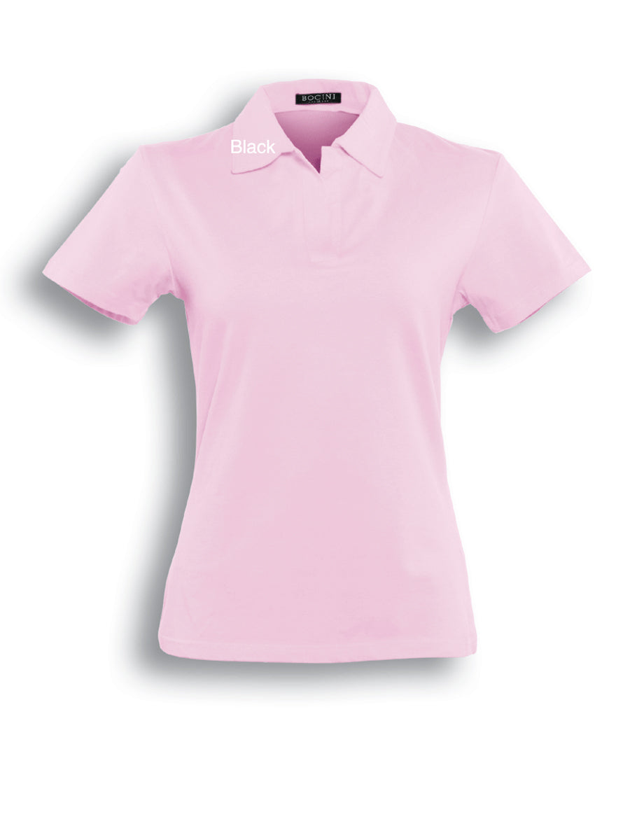 Ladies Cotton Spandex Polo Style ID: CP0436