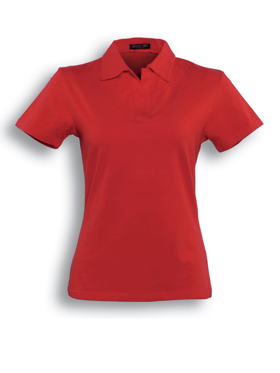 Ladies Cotton Spandex Polo Style ID: CP0436