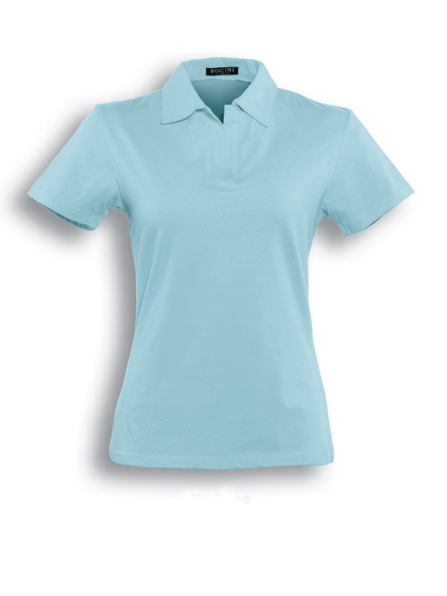 Ladies Cotton Spandex Polo Style ID: CP0436