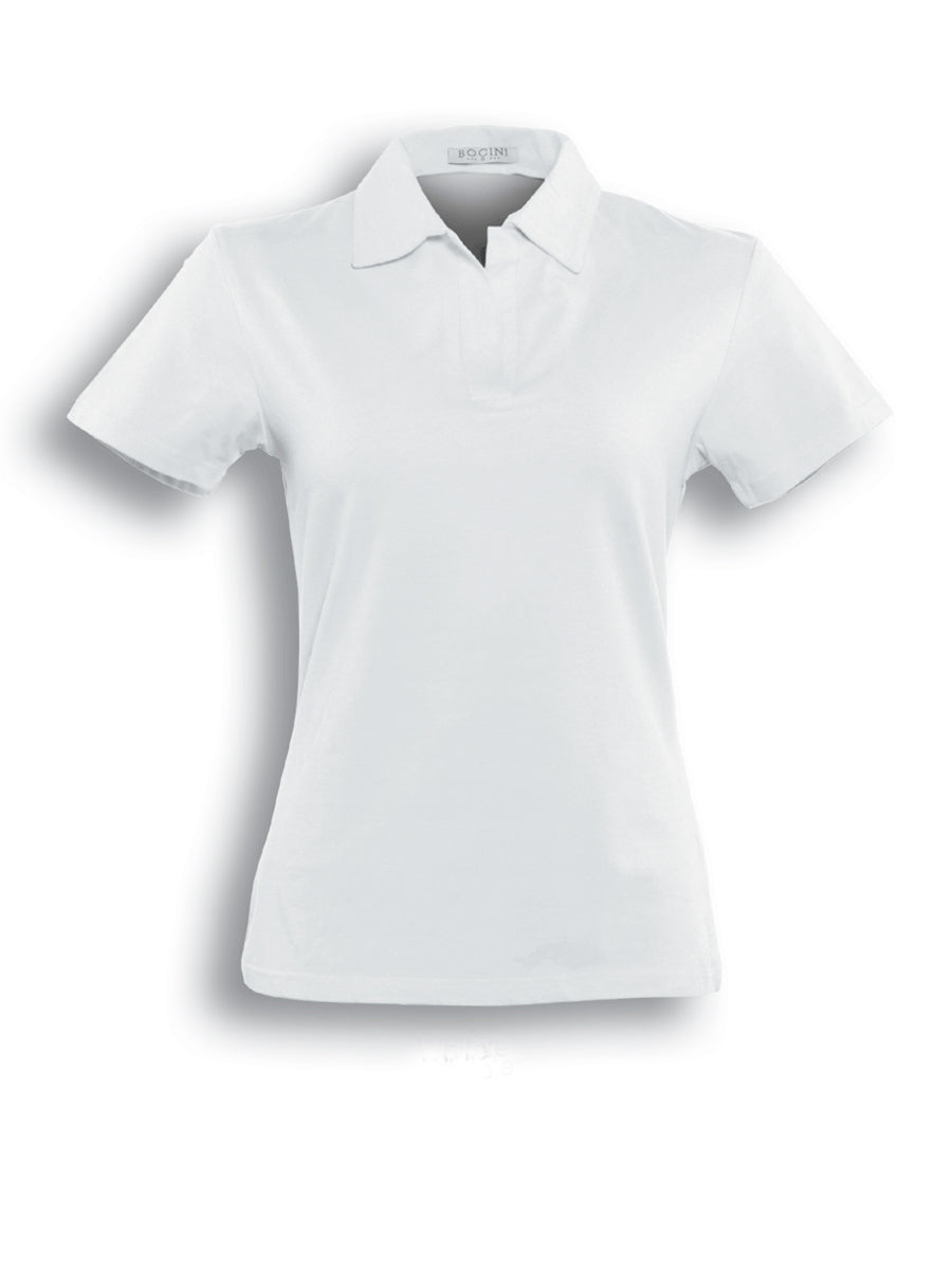 Ladies Cotton Spandex Polo Style ID: CP0436