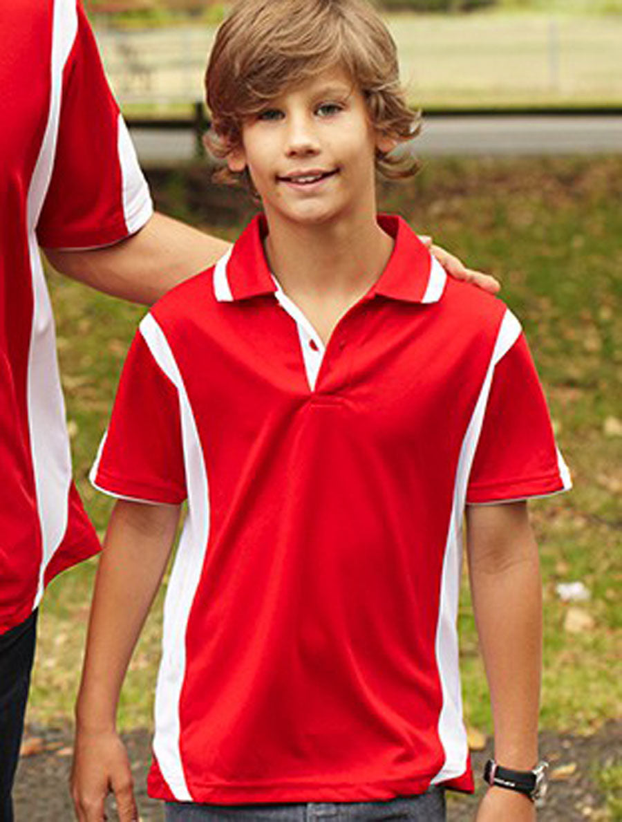 Kids Breezeway Contrast Polo Style ID: CP0552