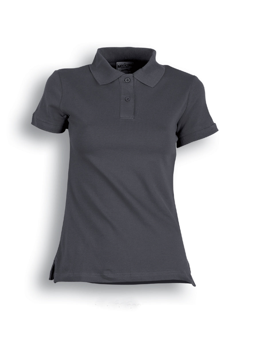 Ladies Pique Knit Fitted Cotton / Spandex Polo Style ID: CP0756