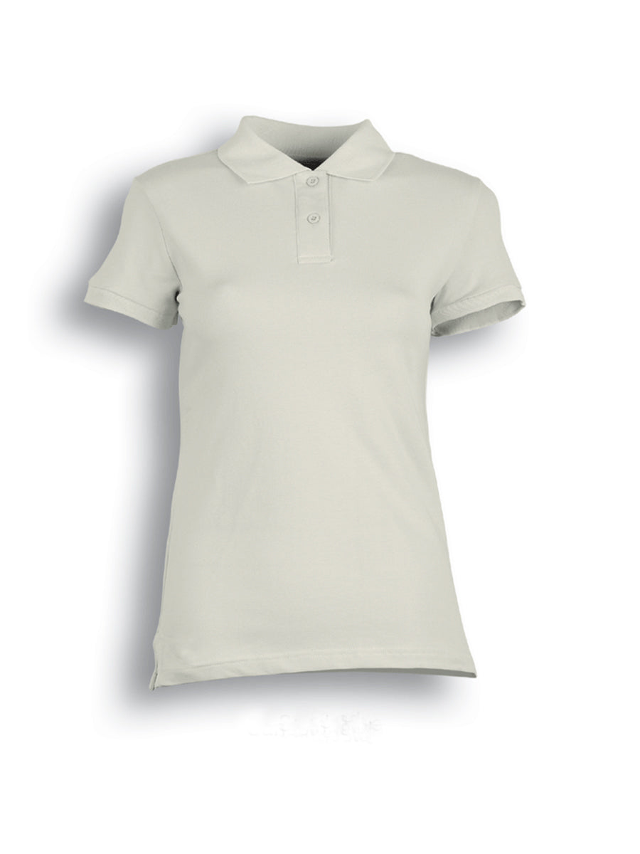 Ladies Pique Knit Fitted Cotton / Spandex Polo Style ID: CP0756