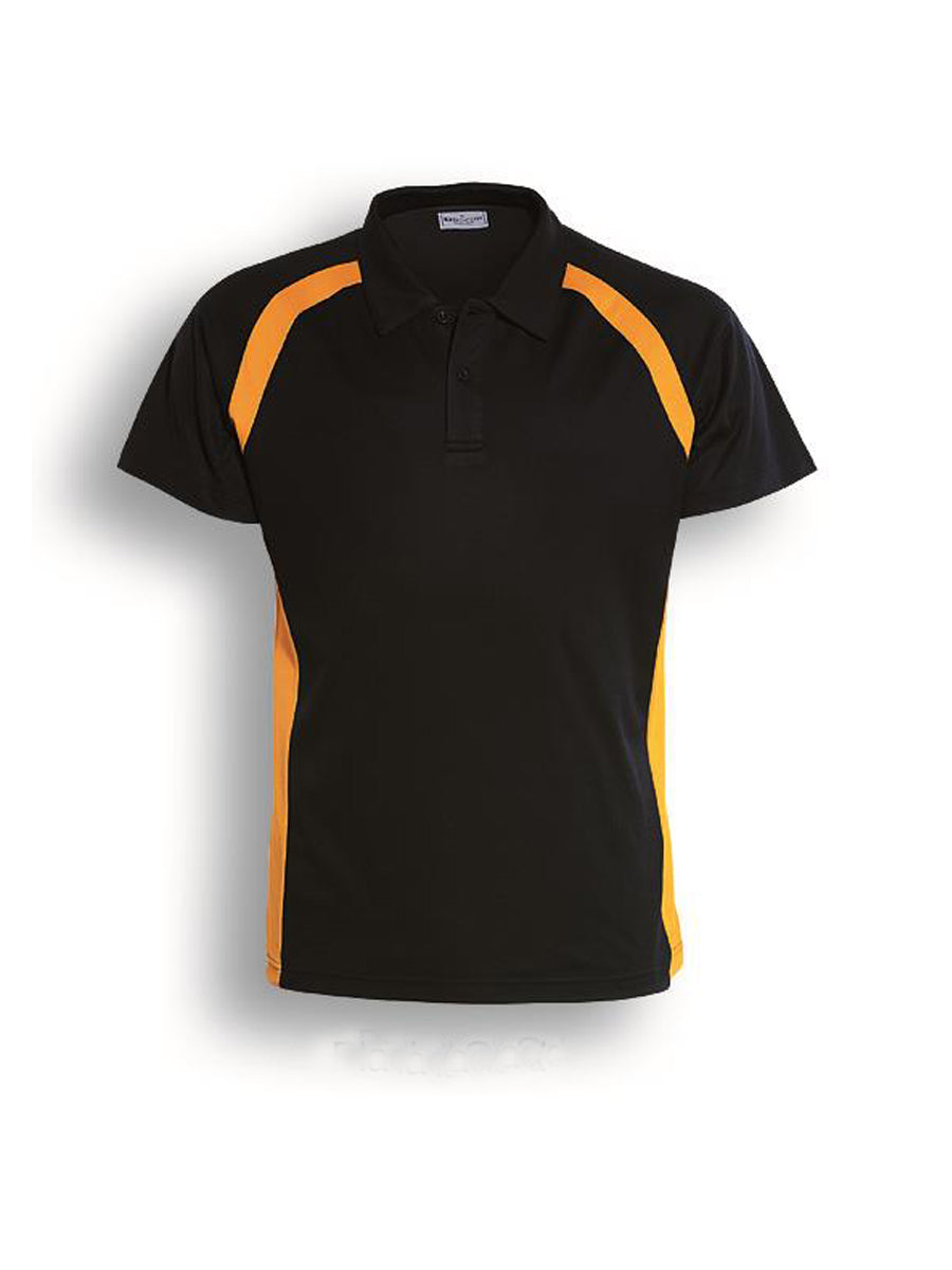 Team Essentials-Kids Short Sleeve Contrast Panel Polo Style ID: CP0939