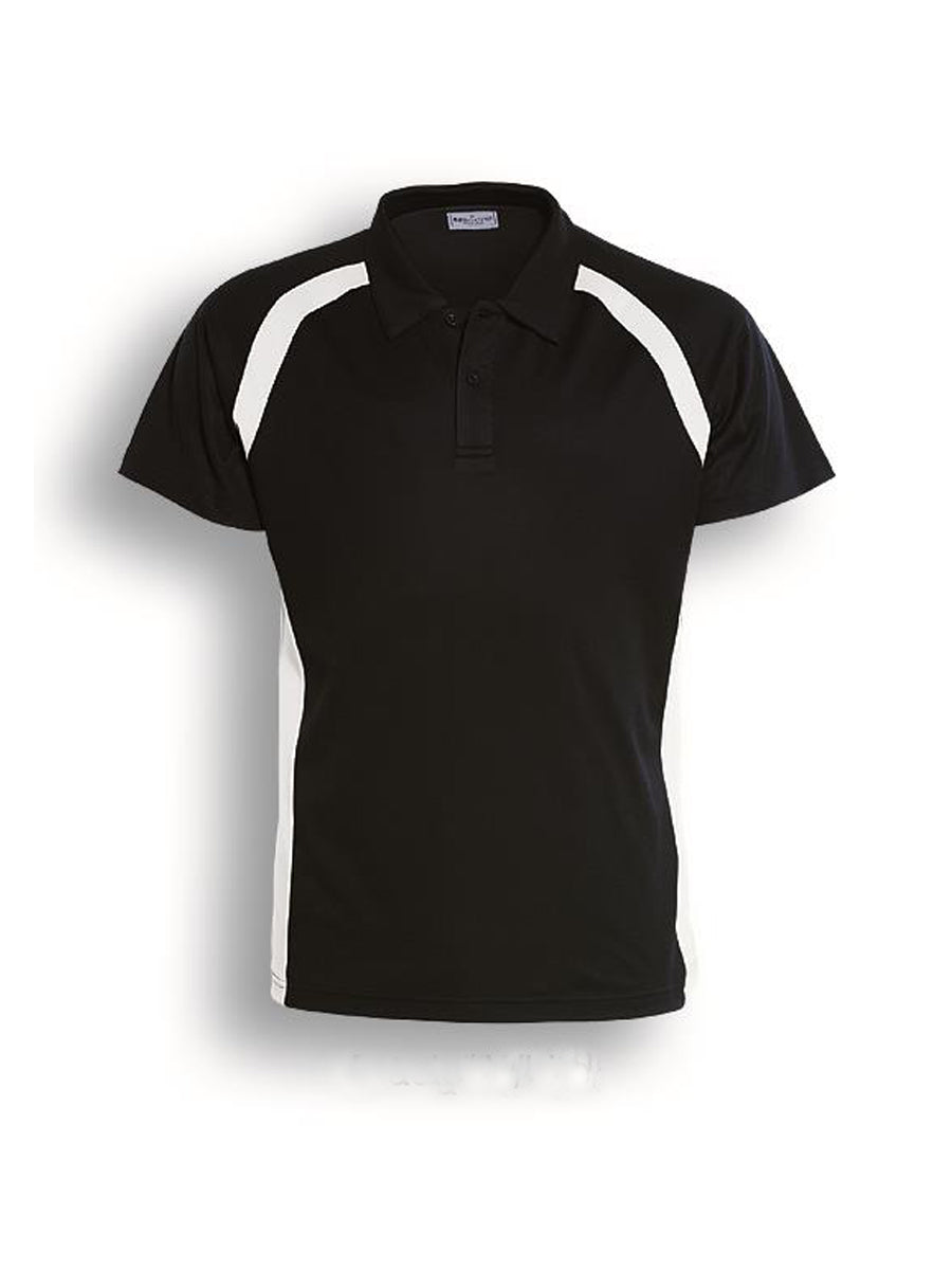 Team Essentials-Kids Short Sleeve Contrast Panel Polo Style ID: CP0939