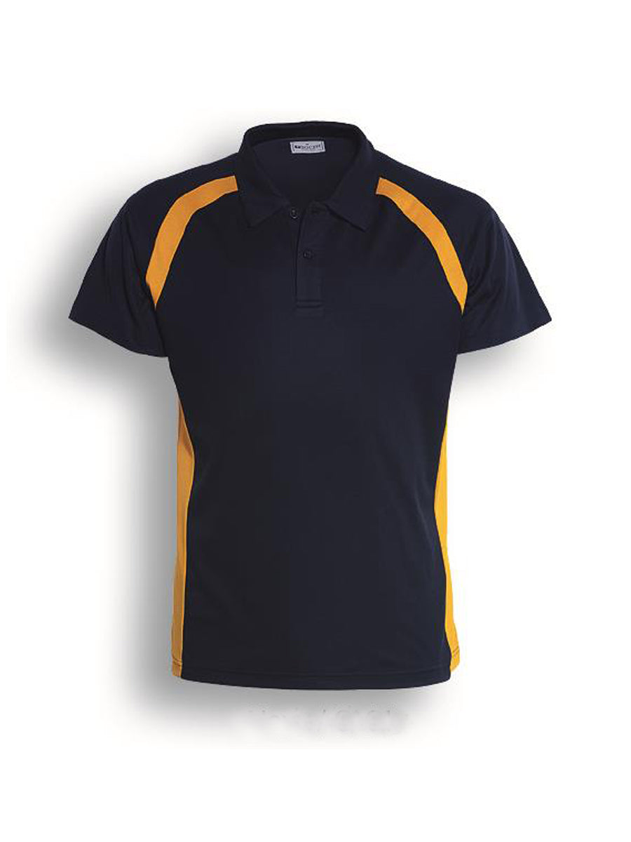 Team Essentials-Kids Short Sleeve Contrast Panel Polo Style ID: CP0939