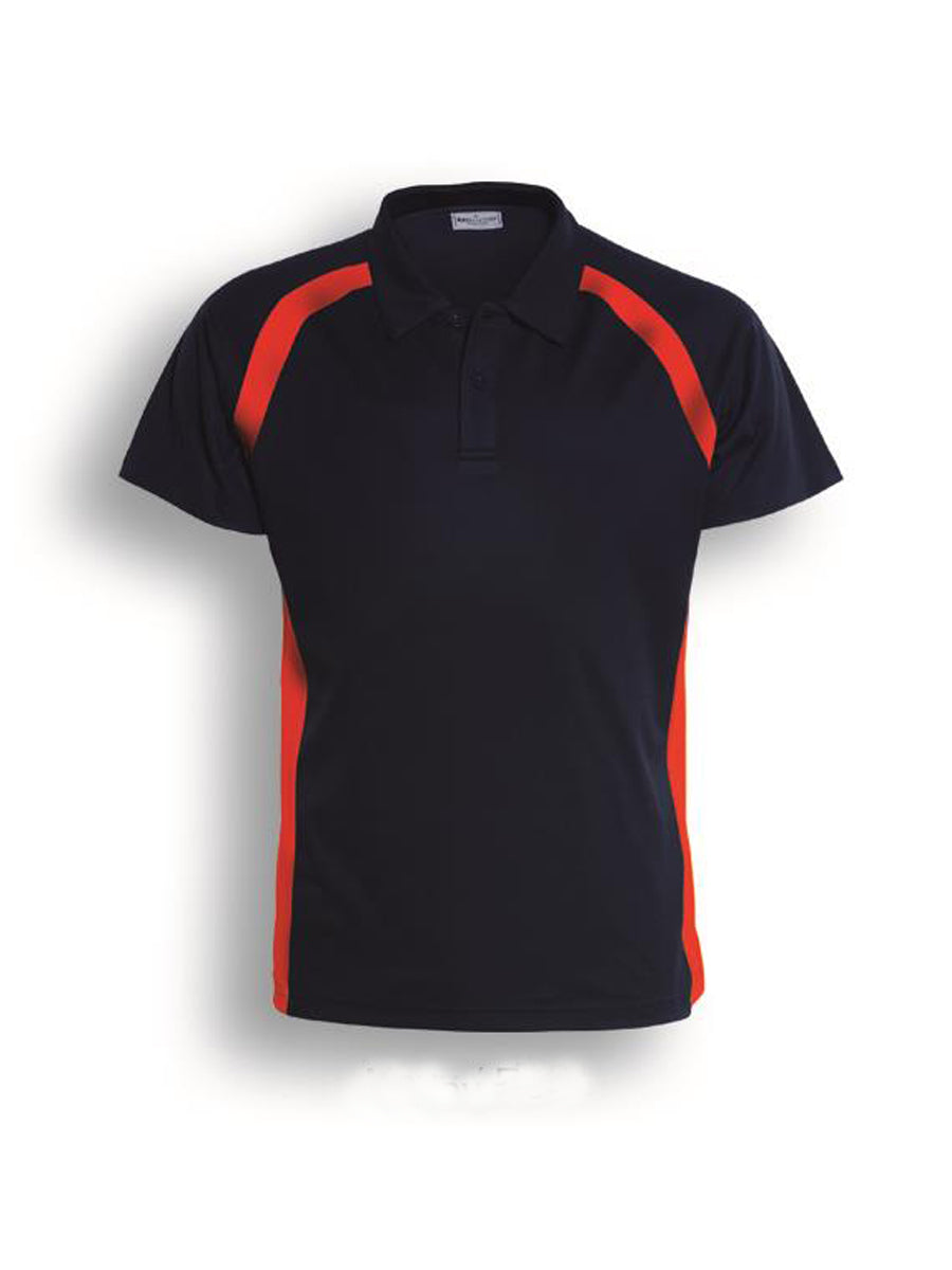 Team Essentials-Kids Short Sleeve Contrast Panel Polo Style ID: CP0939