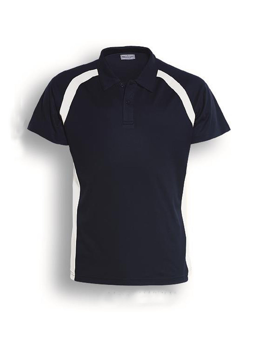 Team Essentials-Kids Short Sleeve Contrast Panel Polo Style ID: CP0939