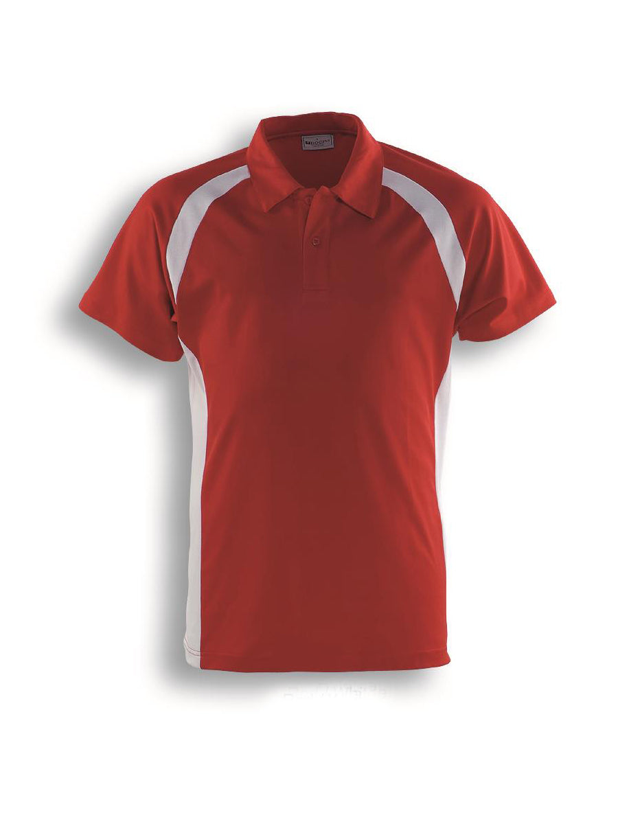 Team Essentials-Kids Short Sleeve Contrast Panel Polo Style ID: CP0939