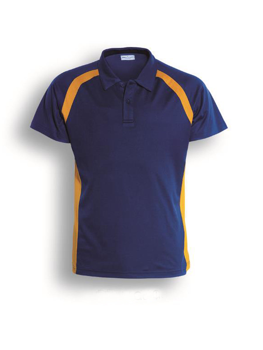 Team Essentials-Kids Short Sleeve Contrast Panel Polo Style ID: CP0939