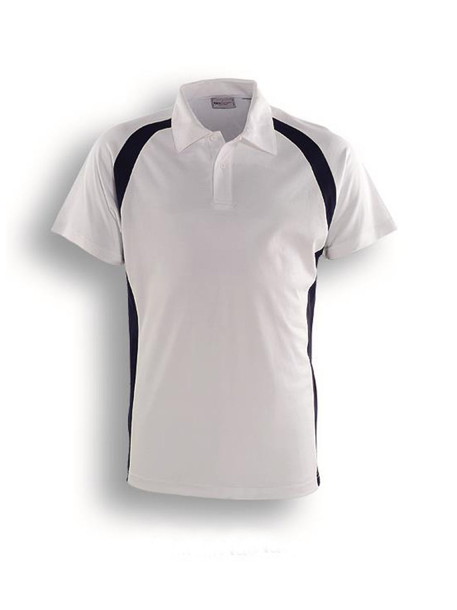 Team Essentials-Kids Short Sleeve Contrast Panel Polo Style ID: CP0939