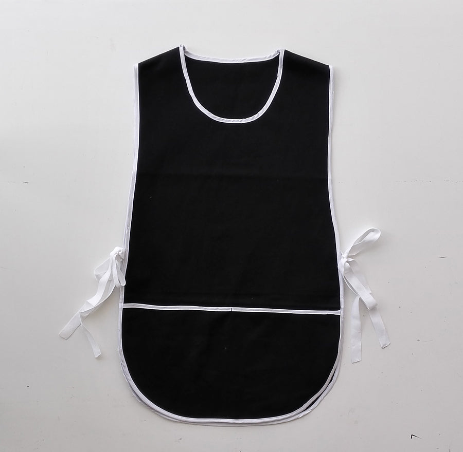 Cotton Drill Popover Apron - With Pocket Style ID: WA0398