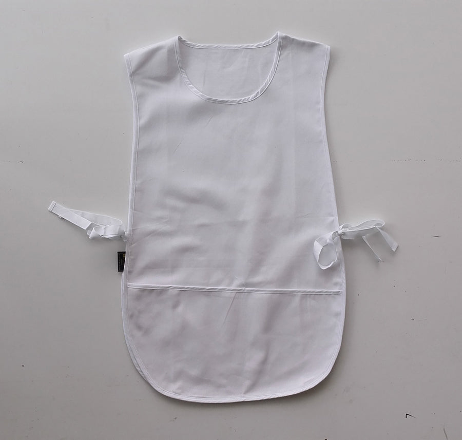 Cotton Drill Popover Apron - With Pocket Style ID: WA0398