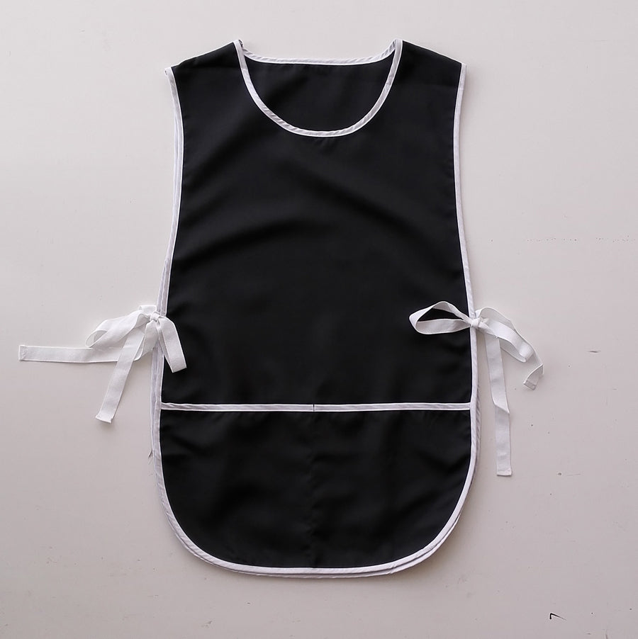 Polyester Drill Popover Apron - With Pocket Style ID: WA0676
