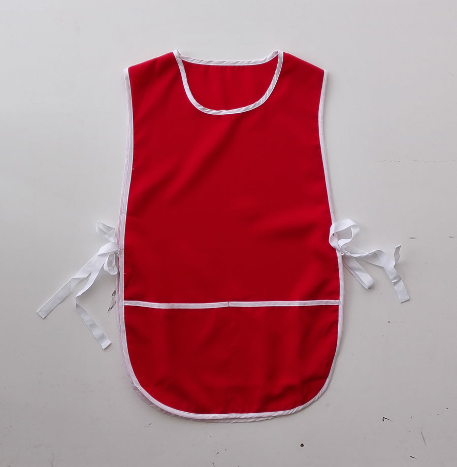 Polyester Drill Popover Apron - With Pocket Style ID: WA0676